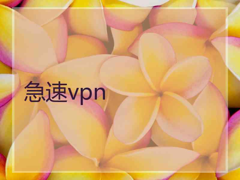 急速vpn