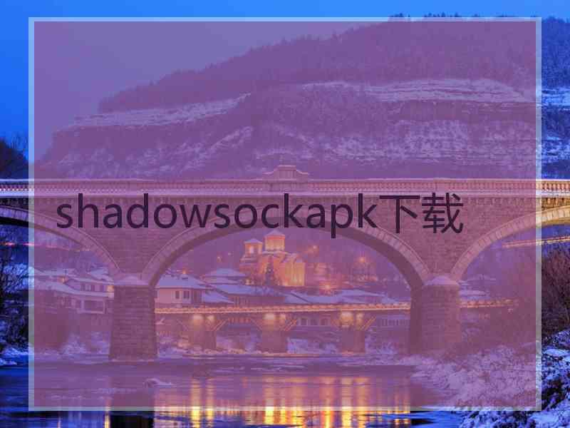 shadowsockapk下载