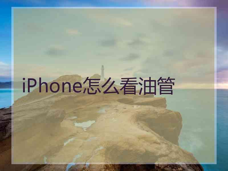 iPhone怎么看油管