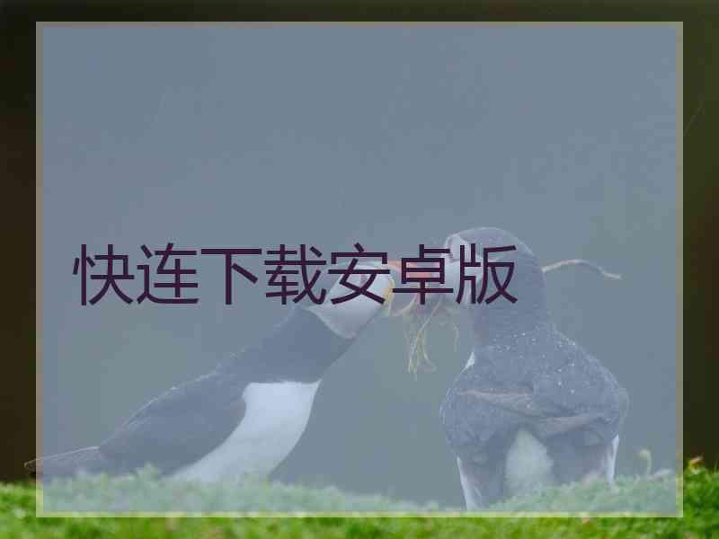 快连下载安卓版