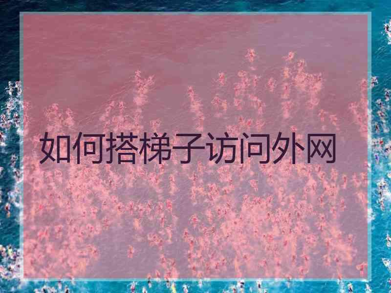 如何搭梯子访问外网