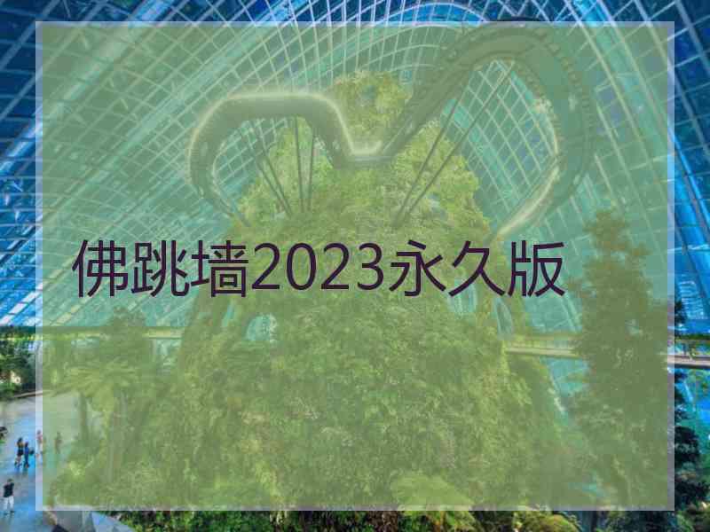 佛跳墙2023永久版