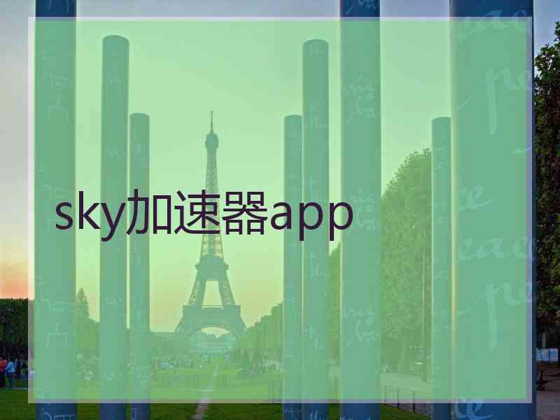 sky加速器app